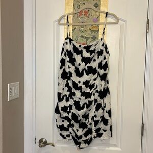 Cow Print Mini Dress ASOS Curve